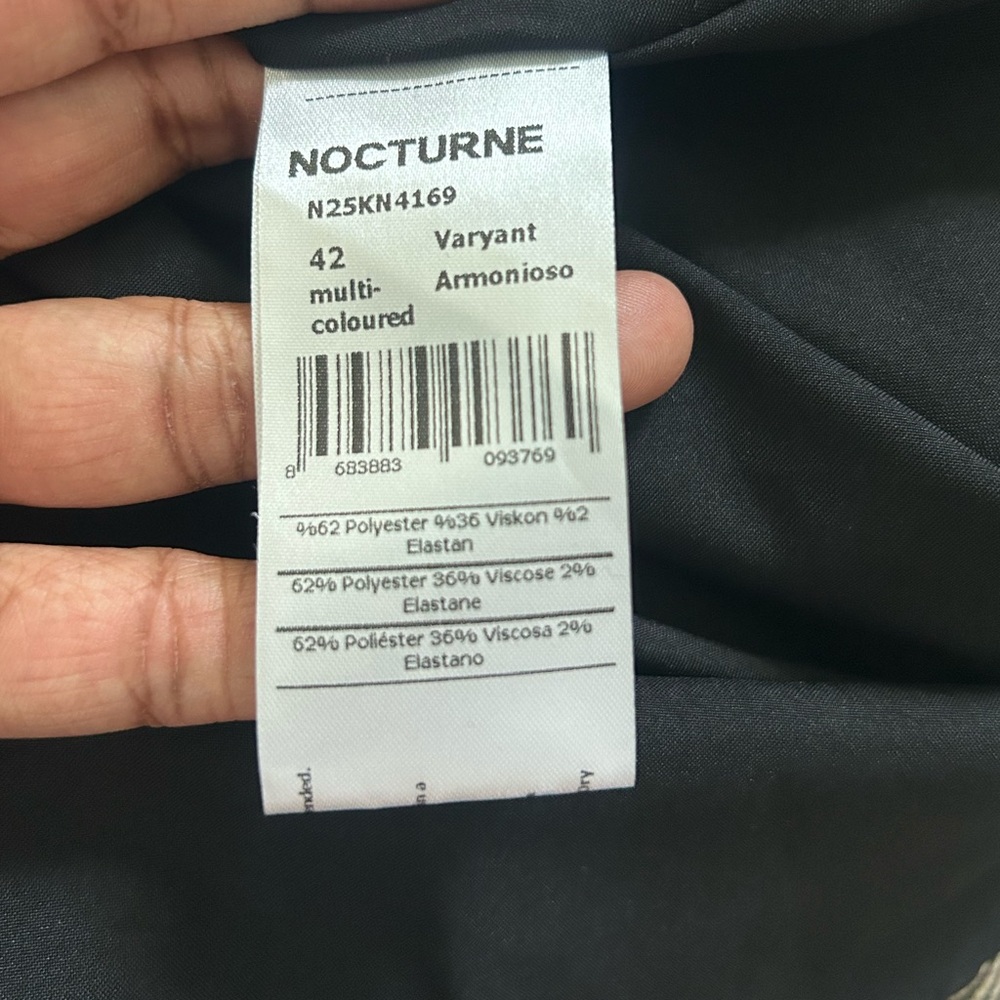 Nocturne | plaid pattern midi skirt - Picture 10 of 13